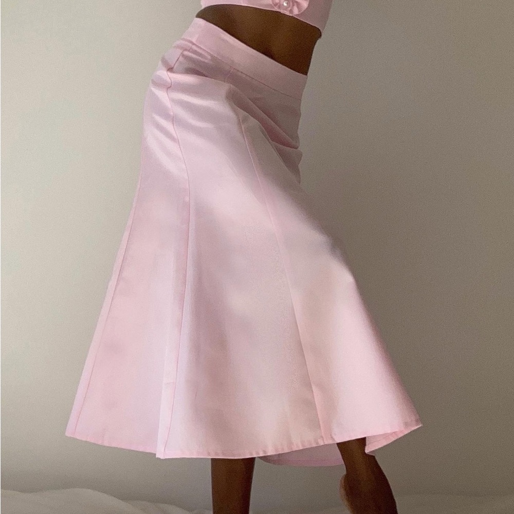 Isabelle Rhyne Pink Maxi Skirt